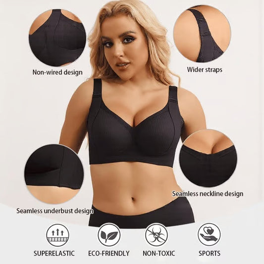 Versatile Comfy Lift & Flex Wireless Bra