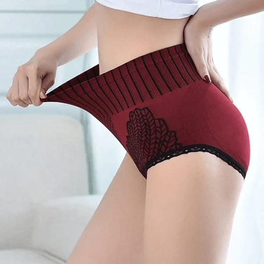 Women's Lace Panties High Waist Underwear