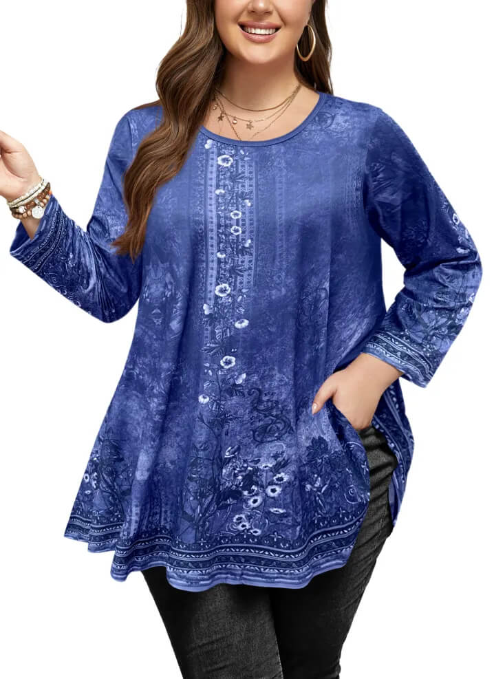 Cozy 3/4 Sleeve Tunic for Every Season