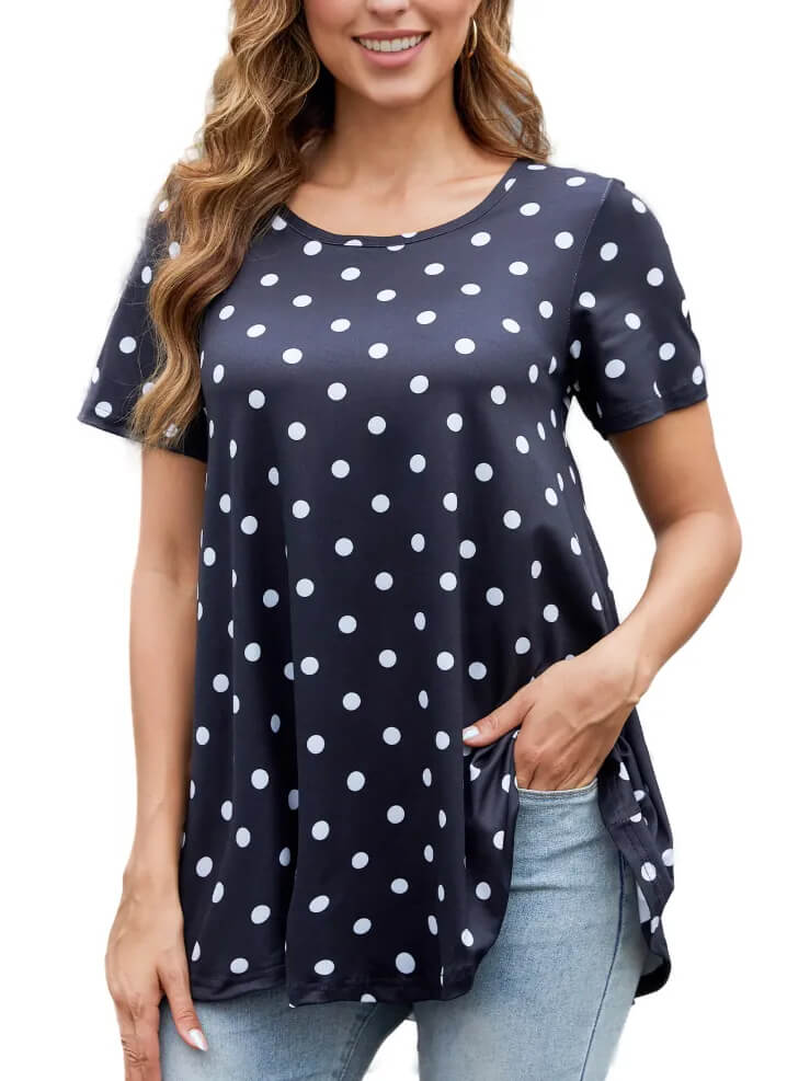 Loose Fit Summer Blouse for Women