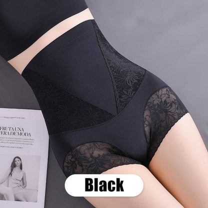 Women's High-Stretch Lace Breathable Belly Cinching. Buttock Lifting And Shaping Pants