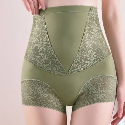Women's High-Stretch Lace Breathable Belly Cinching. Buttock Lifting And Shaping Pants