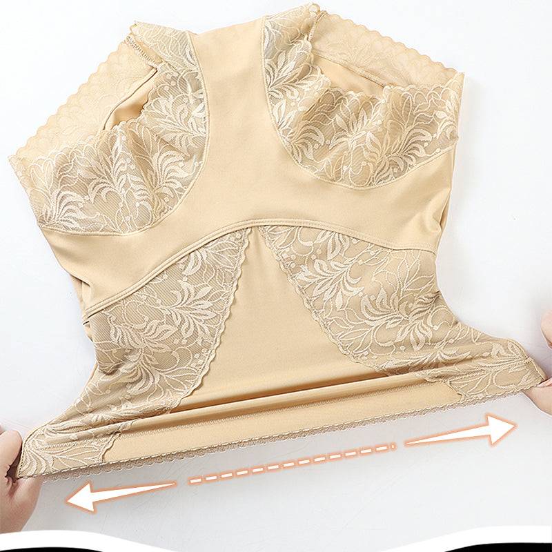 Women's High-Stretch Lace Breathable Belly Cinching. Buttock Lifting And Shaping Pants