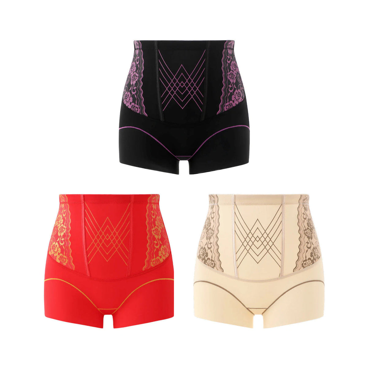 High-Waisted Tummy-Control Shaping Underwear