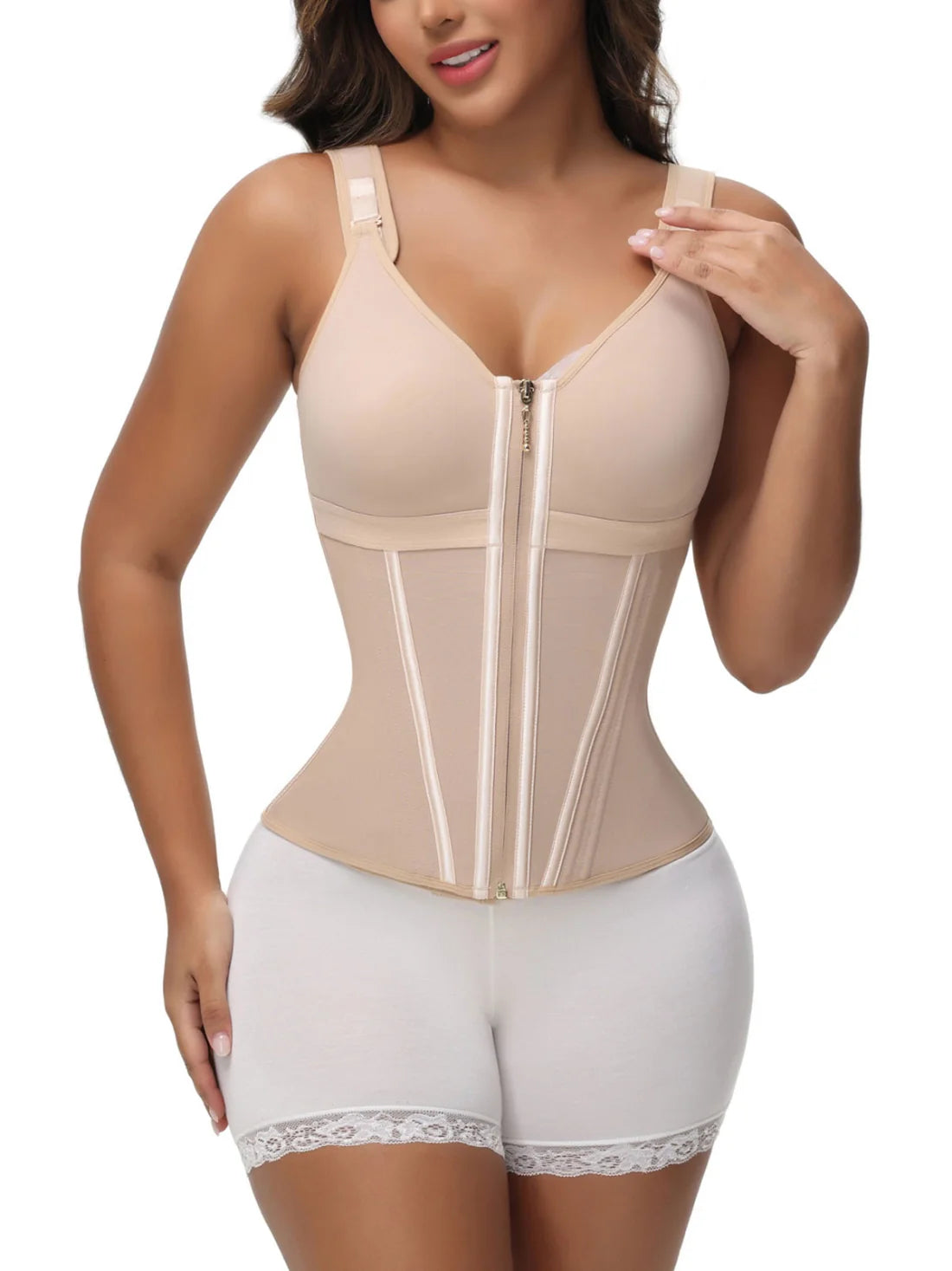 Extreme Latex Corset Vest And Bra