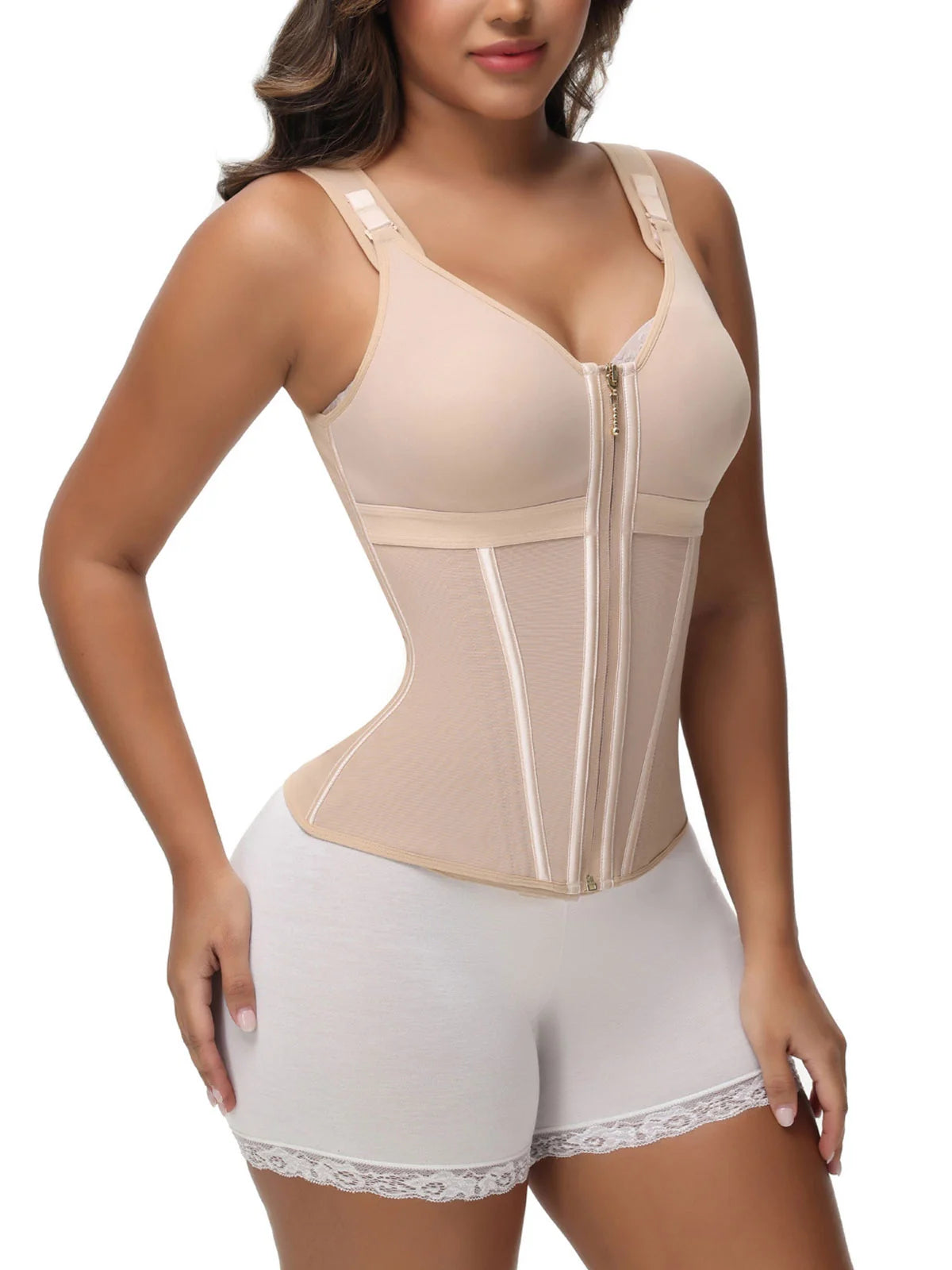 Extreme Latex Corset Vest And Bra