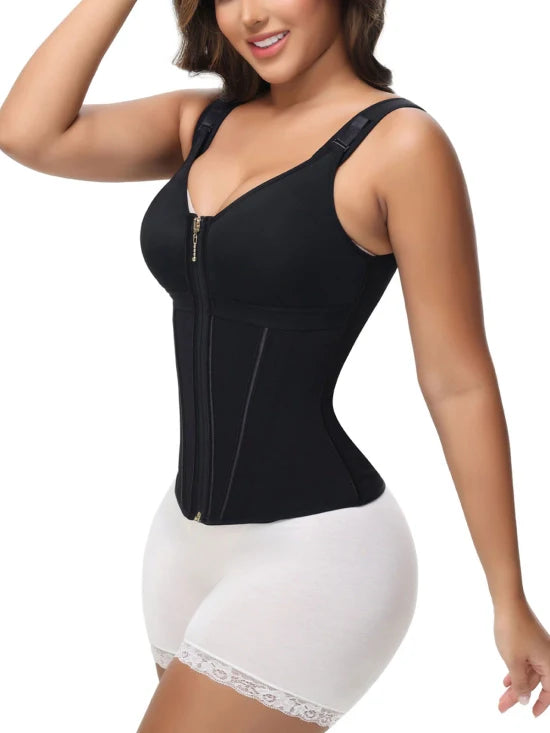 Extreme Latex Corset Vest And Bra