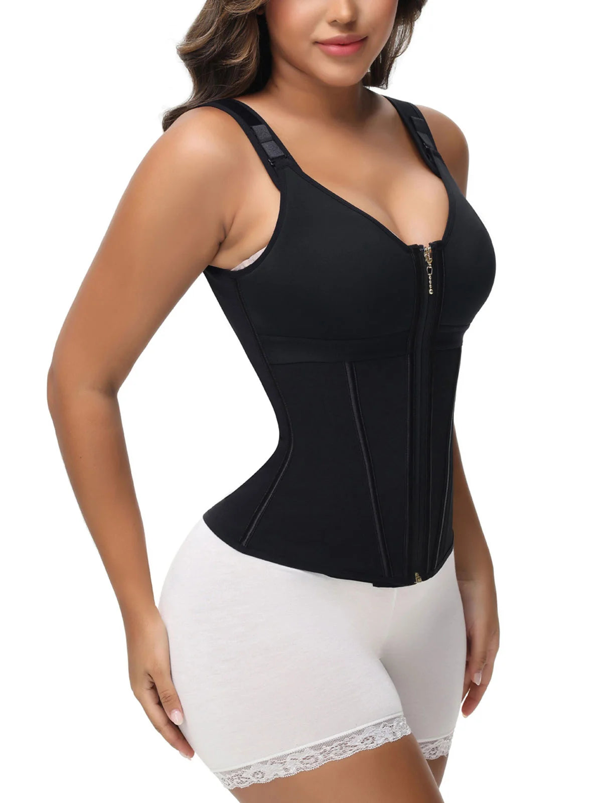 Extreme Latex Corset Vest And Bra