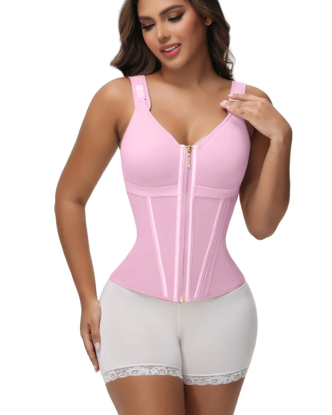 Extreme Latex Corset Vest And Bra