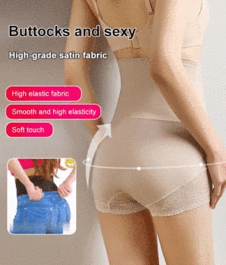 High-Waisted Tummy-Lifting Pants. Seamless Shaping Underwear
