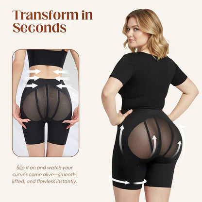 High-Waisted Butt-Lifting Shaping Shorts