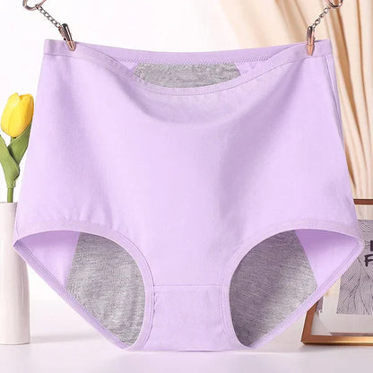 Women's Plus Size High-Waist Period Underwear