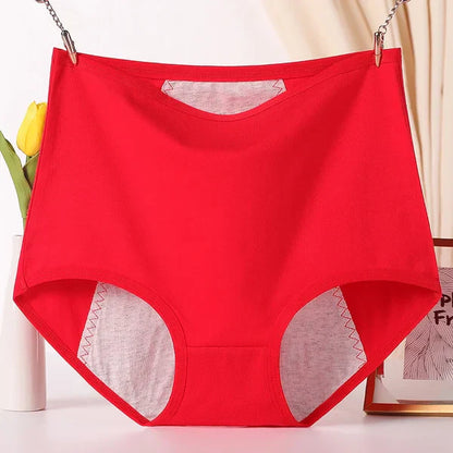 Women's Plus Size High-Waist Period Underwear