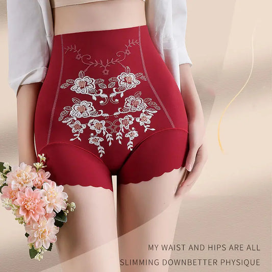 High-Waisted Tummy-Lifting Pants. Seamless Shaping Underwear