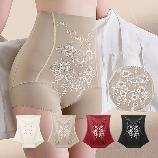 High-Waisted Tummy-Lifting Pants. Seamless Shaping Underwear