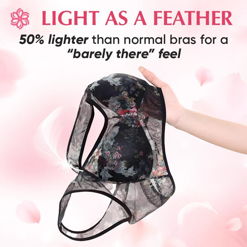 Ice Silk Lace Everyday Cooling Comfort Bra
