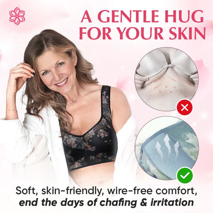 Ice Silk Lace Everyday Cooling Comfort Bra
