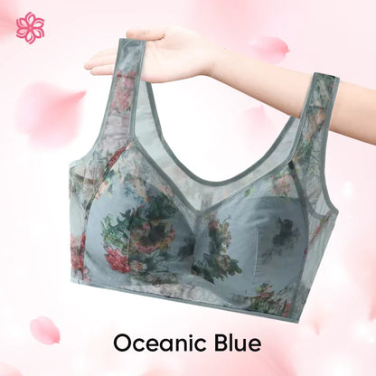 Ice Silk Lace Everyday Cooling Comfort Bra