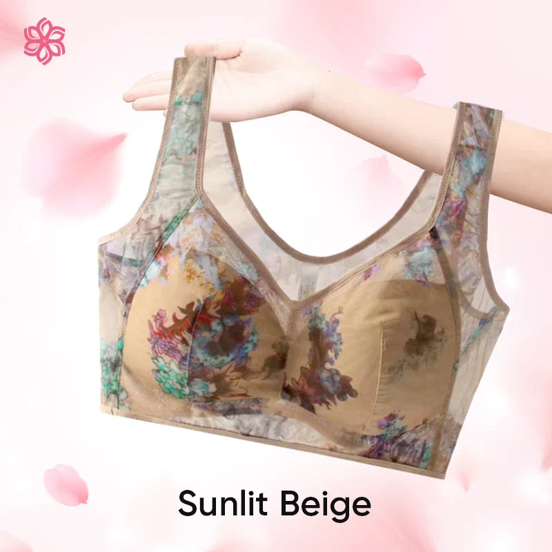 Ice Silk Lace Everyday Cooling Comfort Bra