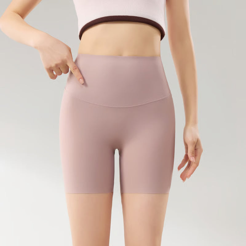 Stay-In-Place Seamless Shaper Short