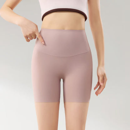 Stay-In-Place Seamless Shaper Short