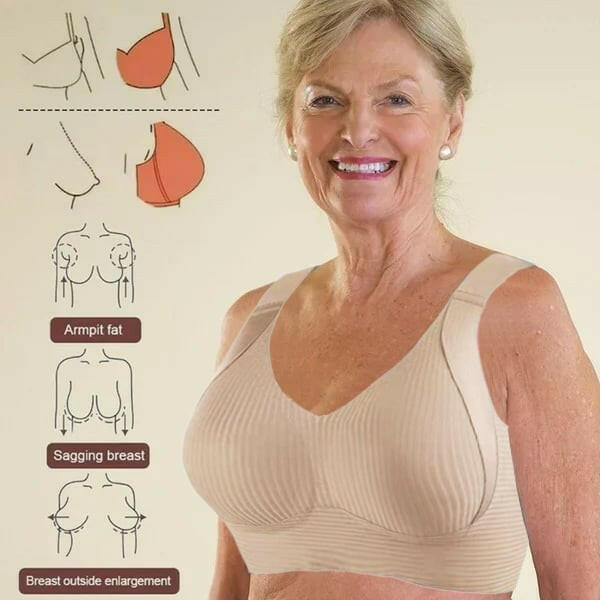 Women's Wireless Full-Cup Lace Bra