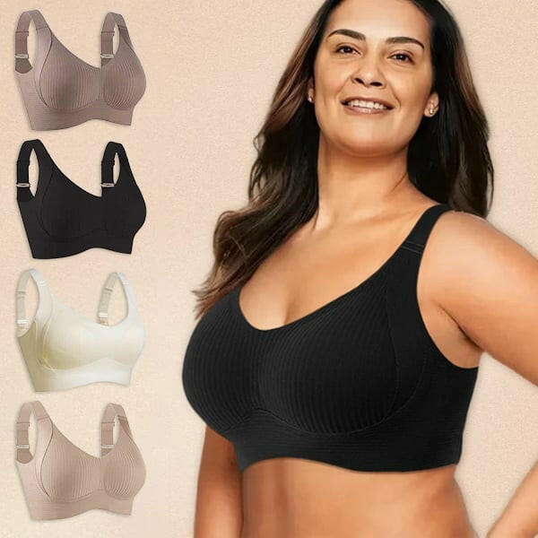 Women's Wireless Full-Cup Lace Bra