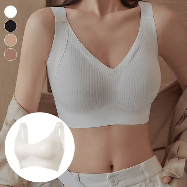 Women's Wireless Full-Cup Lace Bra
