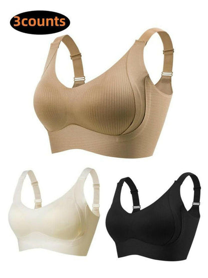 Women's Wireless Full-Cup Lace Bra