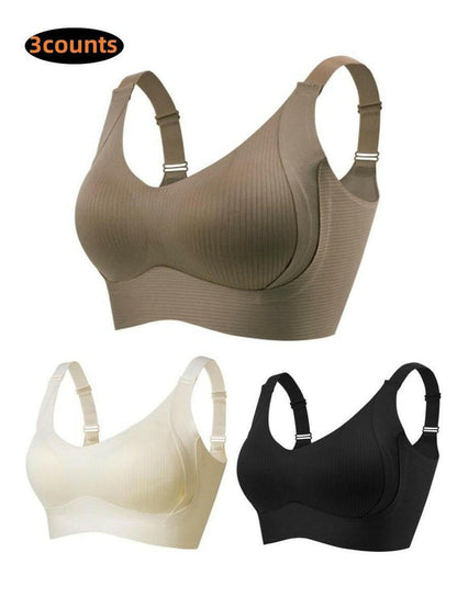 Women's Wireless Full-Cup Lace Bra