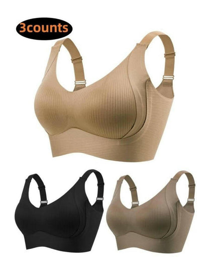 Women's Wireless Full-Cup Lace Bra