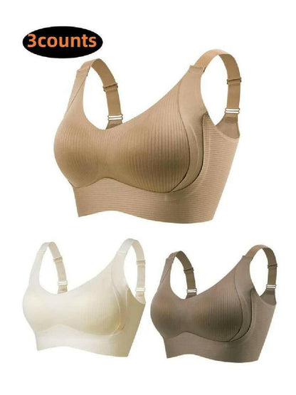 Women's Wireless Full-Cup Lace Bra