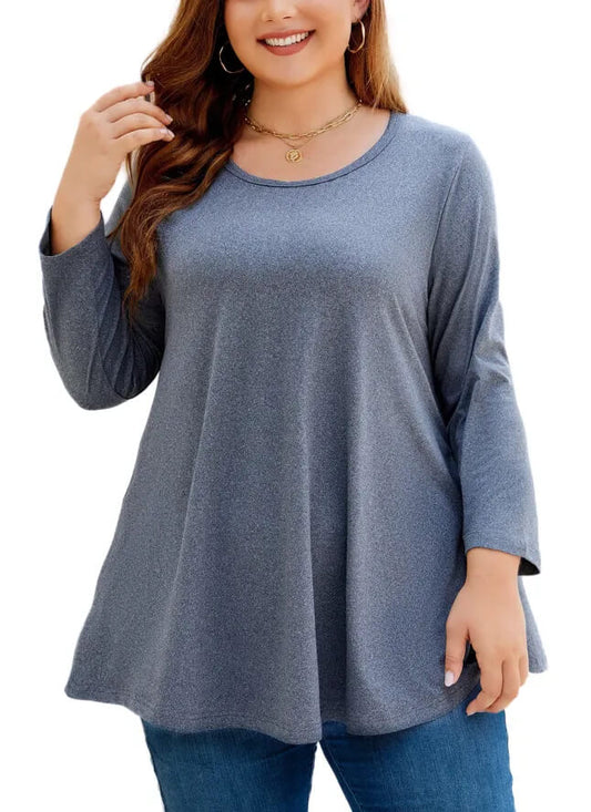 Versatile 3/4 Sleeve Tunic for All Seasons