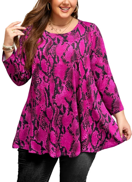 Classic 3/4 Long Sleeve Tunic
