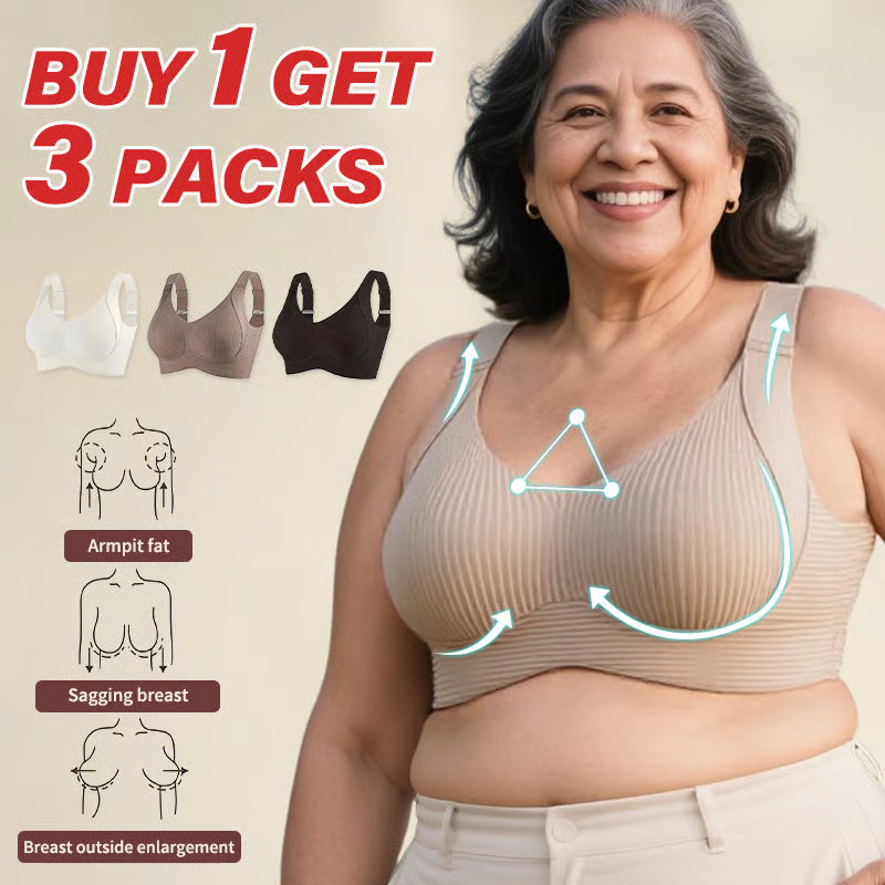 Women's Wireless Full-Cup Lace Bra