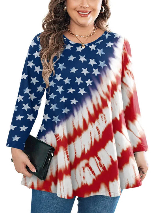 Stylish 3/4 Sleeve Tunic for Fall